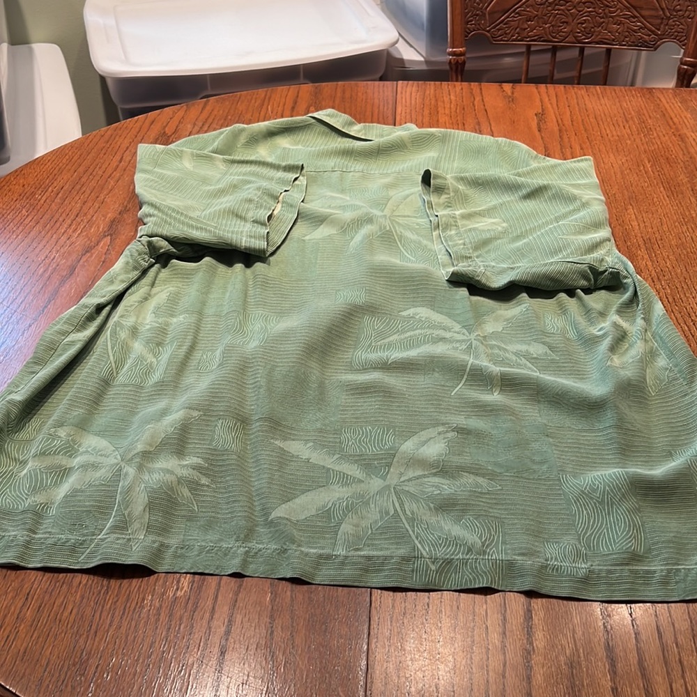 Tommy Bahama Silk Pam Tree Pattern Button Down Sh… - image 7